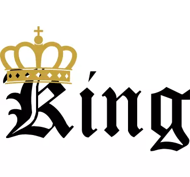 kapucnis pulóver királypár - TenStickers