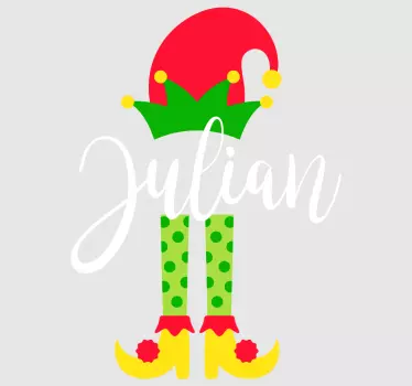 Póló karácsony elf család - TenStickers
