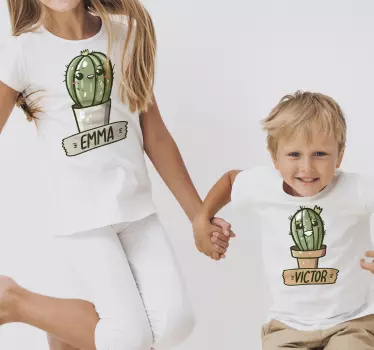 Kaktusz te és én pár póló - TenStickers