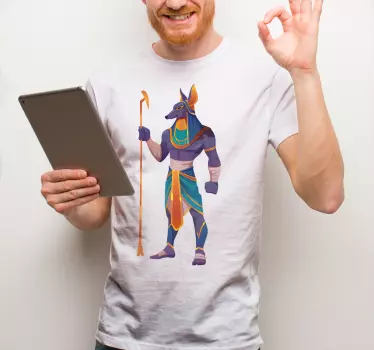 Anubis póló színes kikapcsolódása - TenStickers