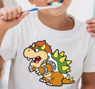 Bowser rajzfilm gyerek ing - TenStickers