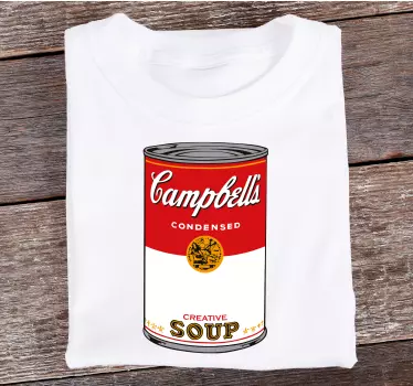 Campbell leveses konzerv póló - TenStickers