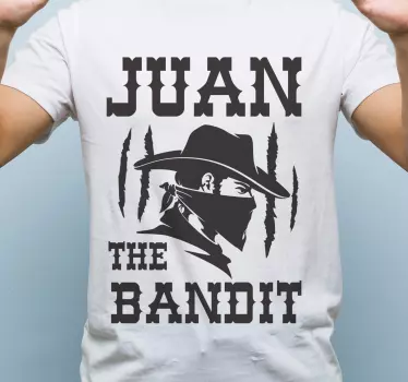 Classic bandit stílus póló - TenStickers