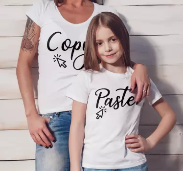 'copy paste' anya és lánya ing - TenStickers