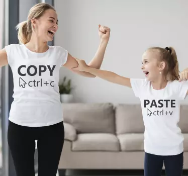 Copy paste ing anya és lánya ing - TenStickers
