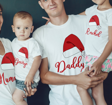 Családi nyaralás Póló karácsony - TenStickers