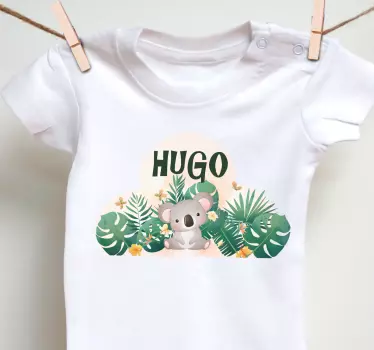 Cuki koala Ölelés póló baba - TenStickers