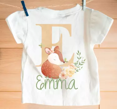 Cuki róka illusztráció póló baba - TenStickers