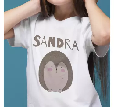 Cuki sündisznó figura póló baba - TenStickers