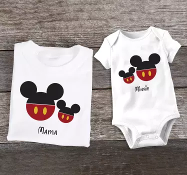 Disney csapat anyja és lánya inge - TenStickers