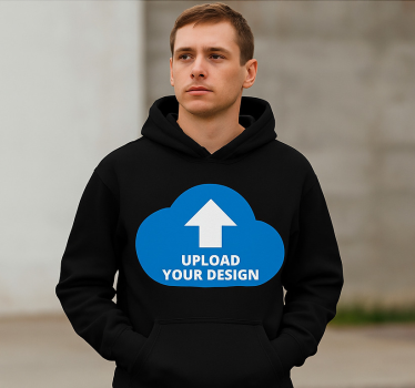 Egyedi férfi kapucnis pulóver - TenStickers