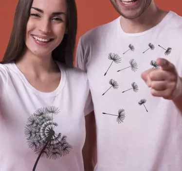 Egyszerű pitypanging szett pároknak - TenStickers