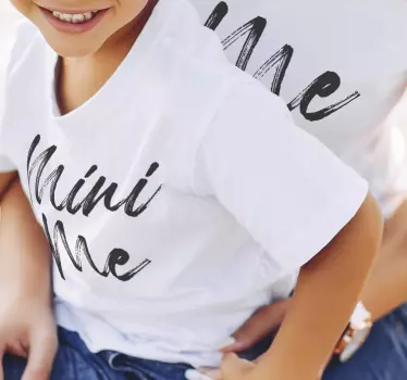 én és mini me ing anya és lánya ing - TenStickers