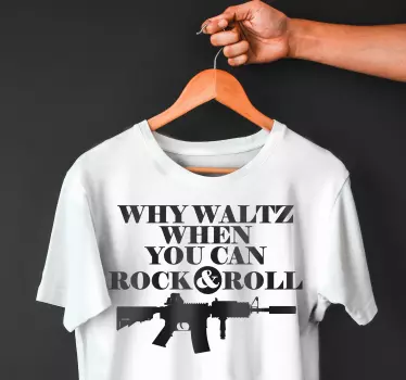 Figyelemfelkeltő Üzenet póló - TenStickers