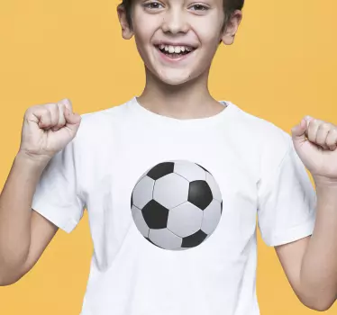 Focilabda szórakozás póló gyerekeknek - TenStickers