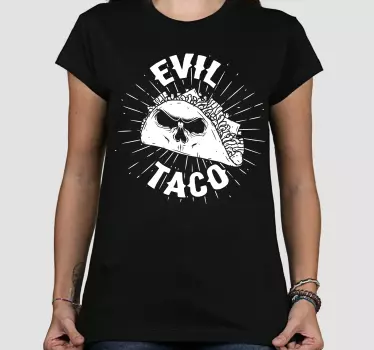 Gonosz taco koncepció póló - TenStickers