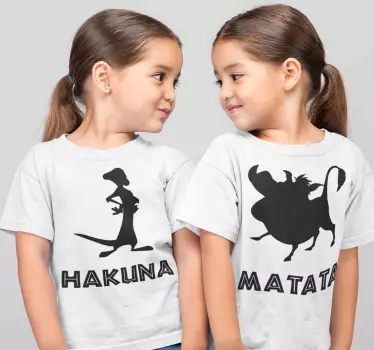 Hakuna matata gyerek póló - TenStickers