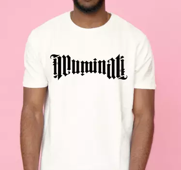 Illuminati ambigram póló - TenStickers