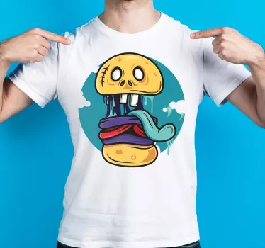 Játékos koponya karakter póló gyerekeknek - TenStickers