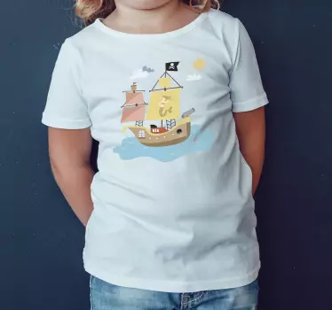 Kalózhajó kaland póló gyerekeknek - TenStickers