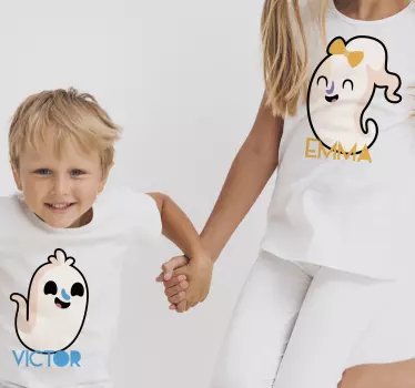 Kis szellemek halloween póló - TenStickers