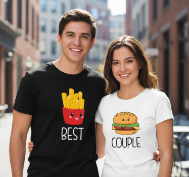 Legjobb páros - pólók párosít - TenStickers