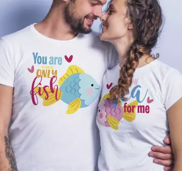 Légy az én halas pár ingem - TenStickers