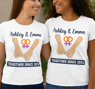Lgbt együtt mióta pólók párosít - TenStickers