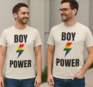 Lmbt fiú erő pólók párosít - TenStickers
