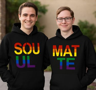 Lmbt lélekpárok pólók párosít - TenStickers