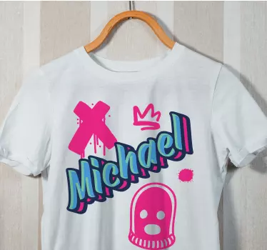 Merész név nyilatkozat póló - TenStickers