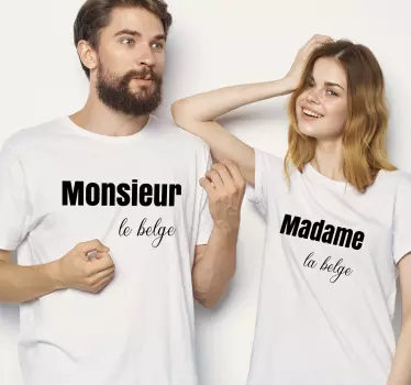 Monsieur madame pár pólók anya és lánya póló - TenStickers