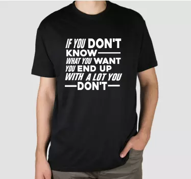 Motiváló erőteljes idézet póló - TenStickers