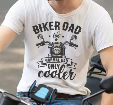 Motoros apa apák napi póló - TenStickers