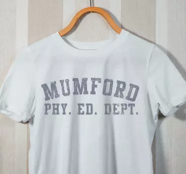 "mumford testnevelés" póló - TenStickers
