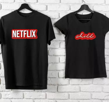 Netflix és chill megfelelő ingek pároknak - TenStickers