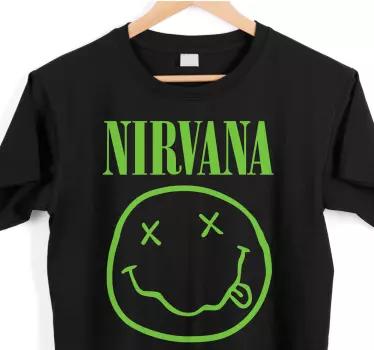 Nirvana logó póló - TenStickers