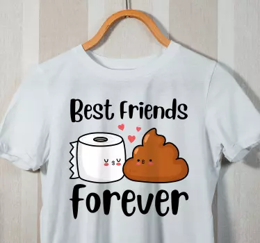 Örök bff-ek - pólók párosít - TenStickers