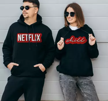 Pólók párosít net és Chill - TenStickers