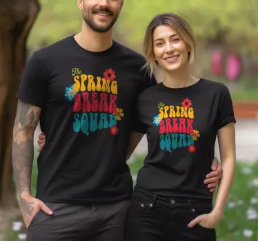 Pólók párosít tavaszi szünet osztag - TenStickers