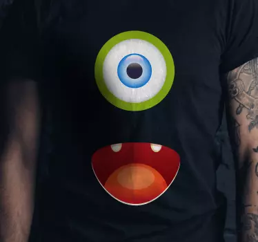 Rajzfilm szem kifejezés póló - TenStickers