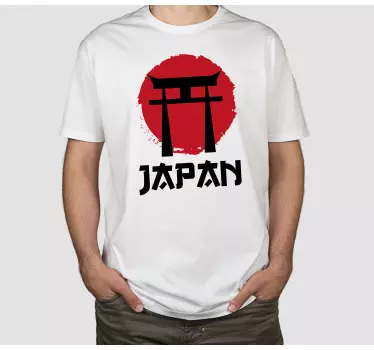 Rajzolt japán póló - TenStickers