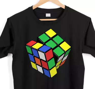 Rubik kocka póló - TenStickers