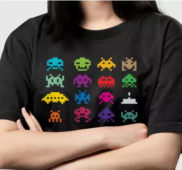 Space invaders póló - TenStickers