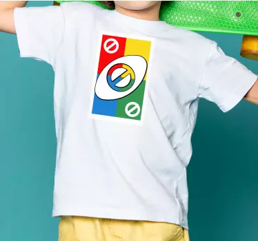 Színes vidám mintás póló gyerekeknek - TenStickers