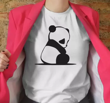 Szomorú panda design póló - TenStickers