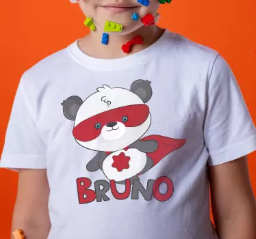 Szuperpanda gyerek póló - TenStickers
