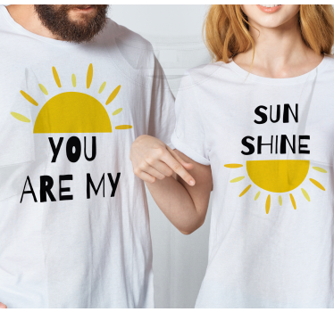 Te vagy az Én fényem - anya és lánya póló - TenStickers