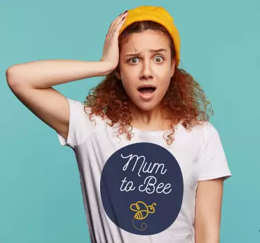 Vicces anya-méh baba póló - TenStickers