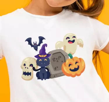 Vicces halloween szimbólumok halloween póló - TenStickers